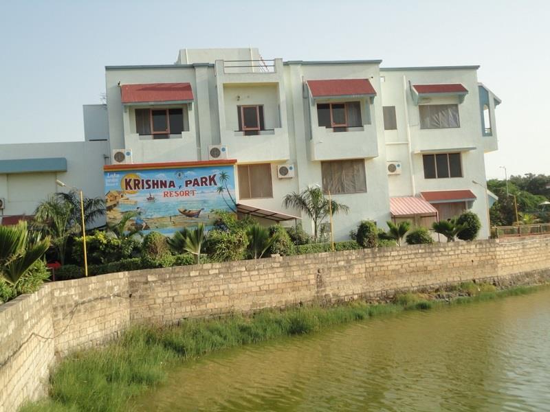 Hotel Krishna Park Resort Diu Exteriör bild